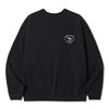 FRAGE V-Neck County Sweatshirt - Black