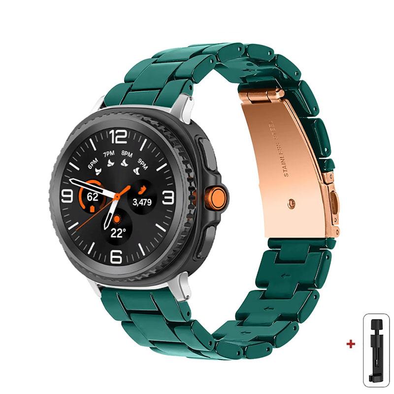 

Resin Band for Samsung Galaxy Watch 8 40 44MM/8Classic 46mmTransparent Strap Women Bracelet for galaxy Ultra 2025/7 47mm Correa for galaxy 8 44mm