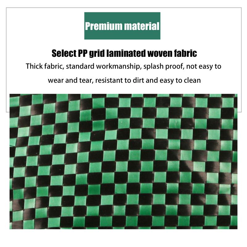 Outdoor Garden Waste Bag 216L Reusable Heavy Duty Leaf Collector Sack for Efficient Yard Cleaning