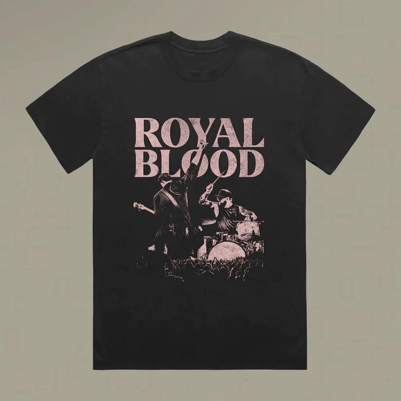 Royal Blood Band Live In Concert Unisex All Size Black Shirt Unisex T-Shirt XL