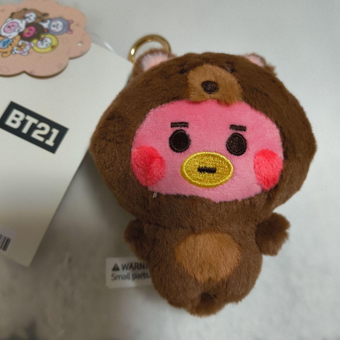 

[Б/У] BT21 TATA Малыш Плюшевый Брелок ПУШИСТЫЙ BTS V