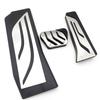 Anti-Slip Car Pedal Set for BMW 5 Series (2018-2020) - Accelerator, Brake & Rest Area Decor.