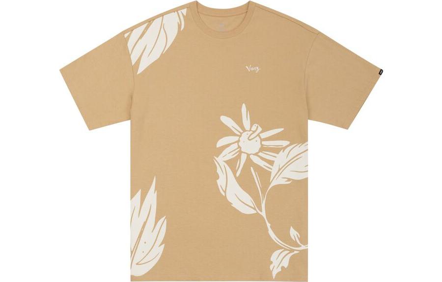 Vans T Shirts Men s Umber Crew Neck Moderate Straight Fit VN0002NKYUU L