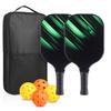 Factory Direct MMF Brand Pickleball Racket Set Plastic Glass Fiber Honeycomb Board Integrated Tennis Racket 700g 40 Holes Adult