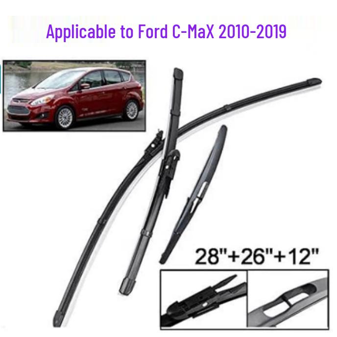 

Ford C-Max/Grand C-Max MK2 2010-2023 Щетки стеклоочистителя лобового и заднего стекла Front Pair + Rear Single Wiper