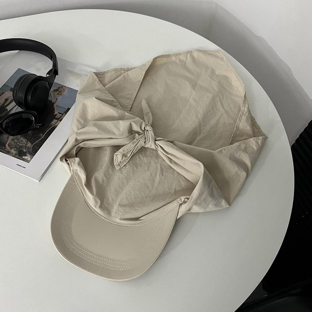 Unisex Solid Color Baseball Cap Adjust Headscarf Sunproof Hat for Spring Summer Adult Outdoor Adjustable Cycling Hat