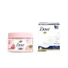 Dove Pomegranate Milk Scrub and Cream Bar Set