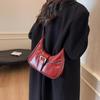 2026 Winter Belt Design Y2K Retro Design Small PU Leather Crossbody Bag Women Fashion Handbags New Trend Shoulder Bag