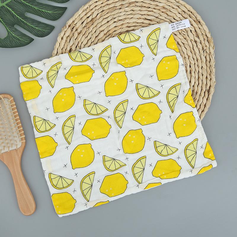 Infant & Child 100% Cotton 6-Layer High-Density Gauze Towel