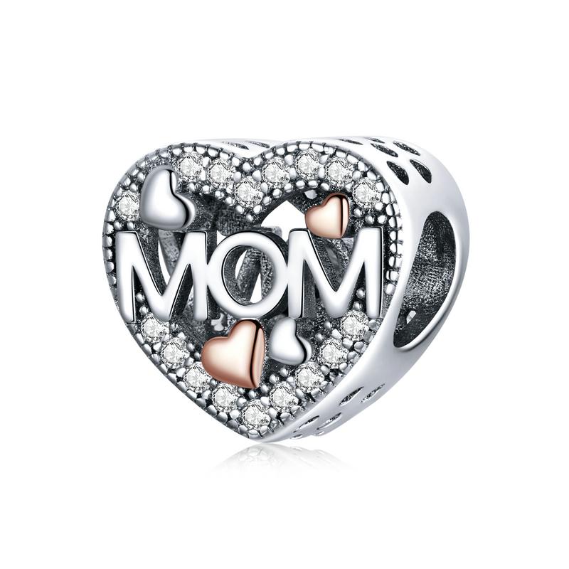 WOSTU Forever Family Charm 925 Sterling Silver Home House Enamel Beads Pendant Fit Original Bracelet DIY Jewelry For Women