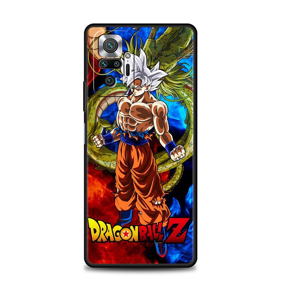 Handyhülle für Xiaomi Redmi 9C 9 K40 9A 10 Note 9S 9 10 8 11 Pro Plus 7 8T 9T 11T 11E 5G Handy Coque Mächtige Dragonballs