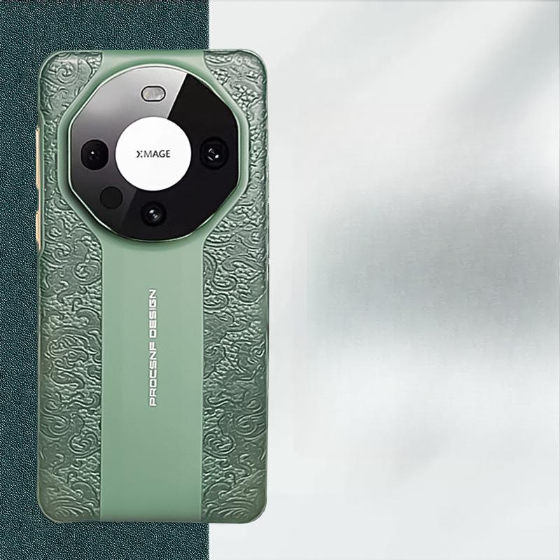 Huawei Mate70pro Instantly Transformed Into Porsche Mobile Phone Case Suitable for P60 Dragon Pattern Magic7 Drop Protection Case