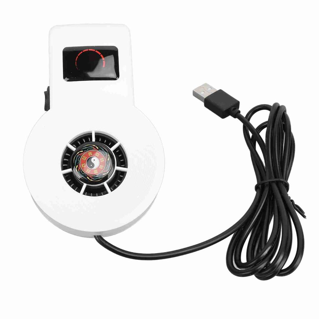 Aquarium Cooling Fan USB Connection Quiet Running Space Saving Fish Tank Cooler Fan for All Seasons