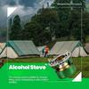 Camping Gear Accessories Alcohol Stove Outdoor Furnace Portable Mini Barbecue Camp Cooking Supplies Hiking Sports Equipment