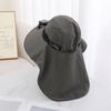 Wide Brim Fisherman Caps with Solar Powered Fan Panama Cap Fashion Bucket Hat  Outdoor