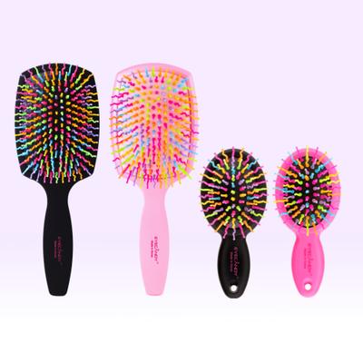 Rainbow Volume S King Paddle Brush Set (King Paddle + Mini)