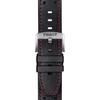 Tissot Lederarmband schwarzes Zifferblatt Herren Modeuhr T115.417.27.051.01