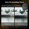 SmallRig Filter Kit with Adjustable Clamp from 67mm-82mm, W CPL,VND,Black Diffusion 1/4 Filters for DSLR Mirrorless Cameras 4412