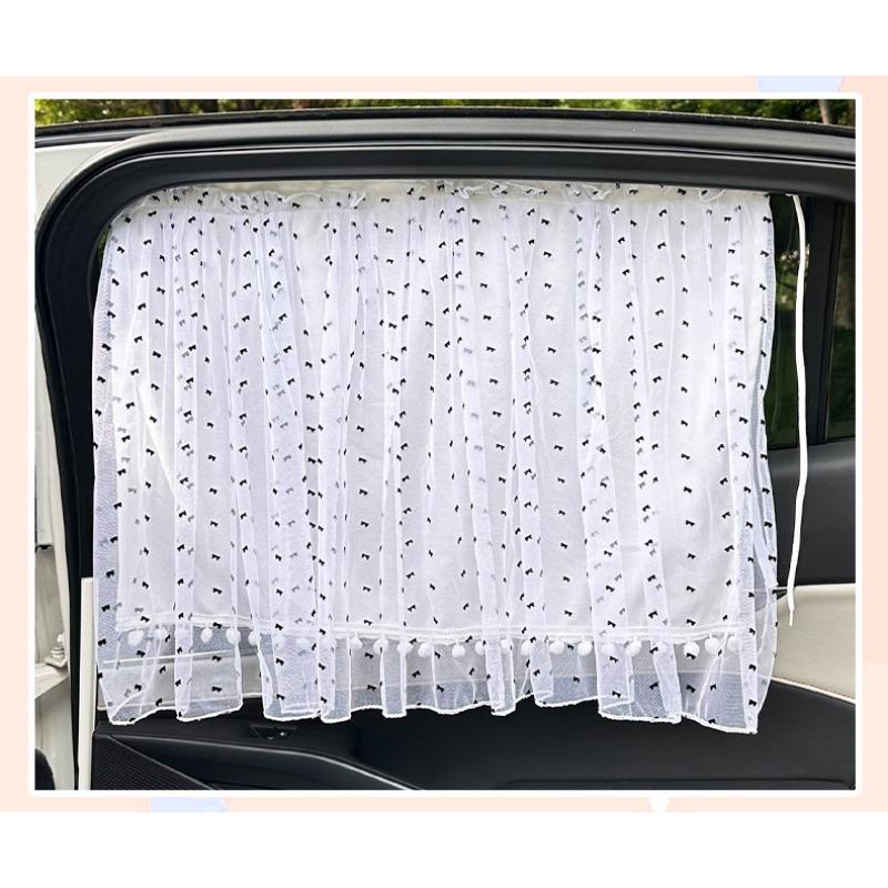 Creative Summer Children Sun Protection Embedded Car Side Window Privacy Sun Shade Curtain