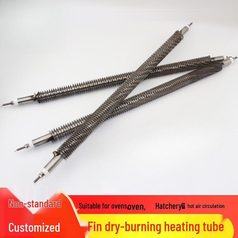 Stainless Steel Fin High-Temperature Electric Heating Tube 220V/380V for Ovens