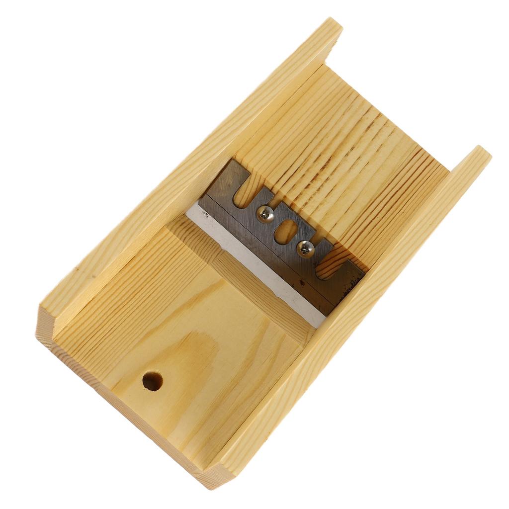 Soap Beveler DIY Adjustable Pine Wood Hand‑Made Soap Cutter Planer Trimming Tool