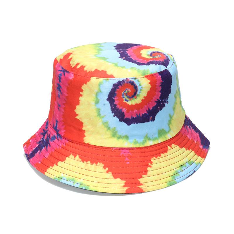 European American And Pot Hat 3d Color Printed Fisherman Hat Shade Sun Hat