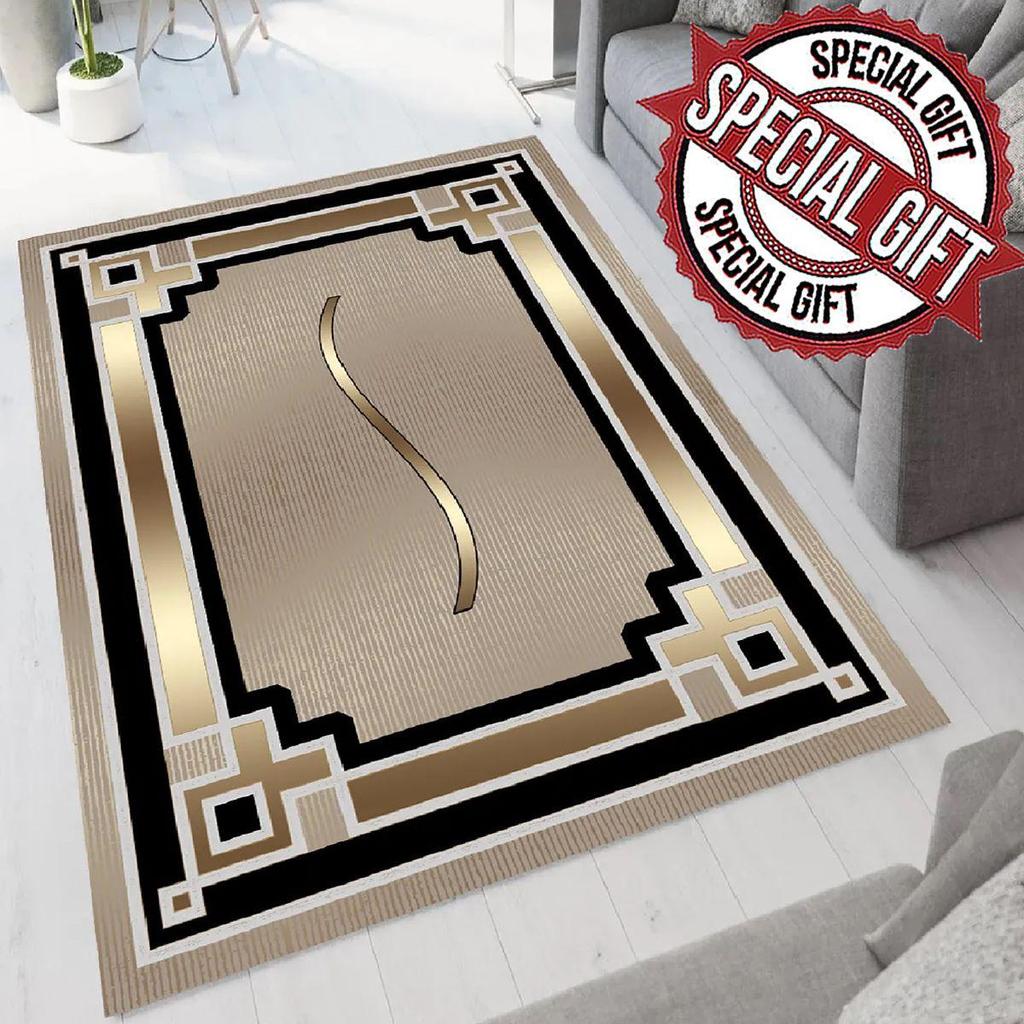 ePeddler Strona główna Nowoczesny wzór 3D Druk cyfrowy Zmywalna antypoślizgowa skórzana podstawa Nowa generacja Salon, wejście, dywan do sypialni