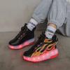 Dětské dvoukolečkové otočné tlačítko LED dobíjecí svítící kolečkové brusle dvouřadé boty Heelys kolečkové brusle boty