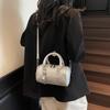 Solid Colorbag Women Summer Pu Casual Crossbody Bag With Zipper Closure For Daily Use