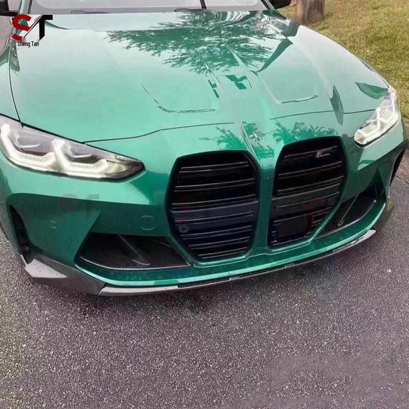 BMW M3/M4 (G80/G82/G83) Carbon Fiber Front Lip Spoiler - MP Style Bumper Splitter Modification