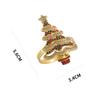 6pcs Christmas Napkin Rings Set Napkin Rings For Dinner Party, Wedding, Birthday Christmas Home Table Decoration Accessories