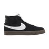 SB Zoom Blazer Mid Black White Dark Gum Men's Sneakers