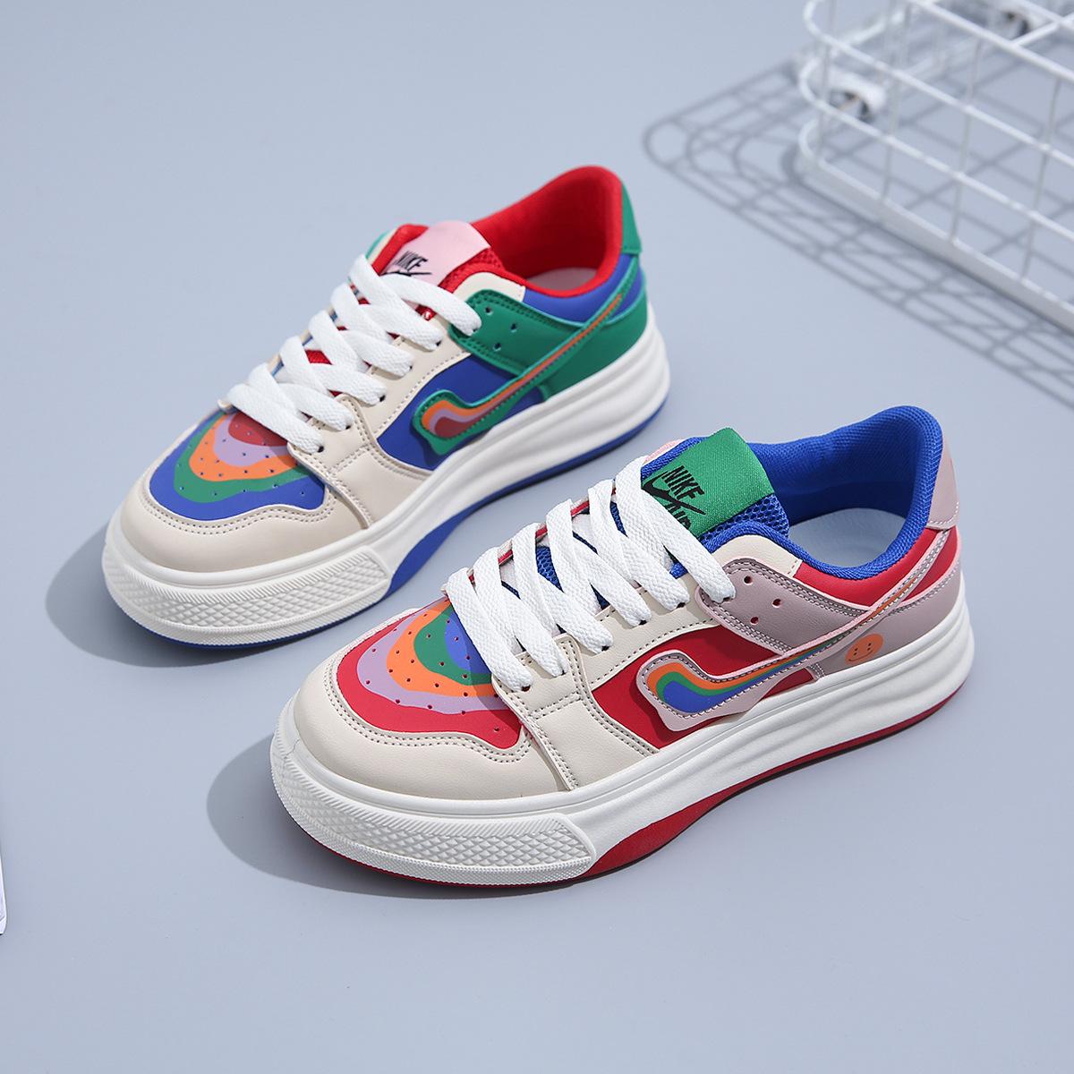 

Белые туфли для женщин, летние новые студенческие кроссовки, кроссовки для женщин, универсальные, повседневные, уличные 40