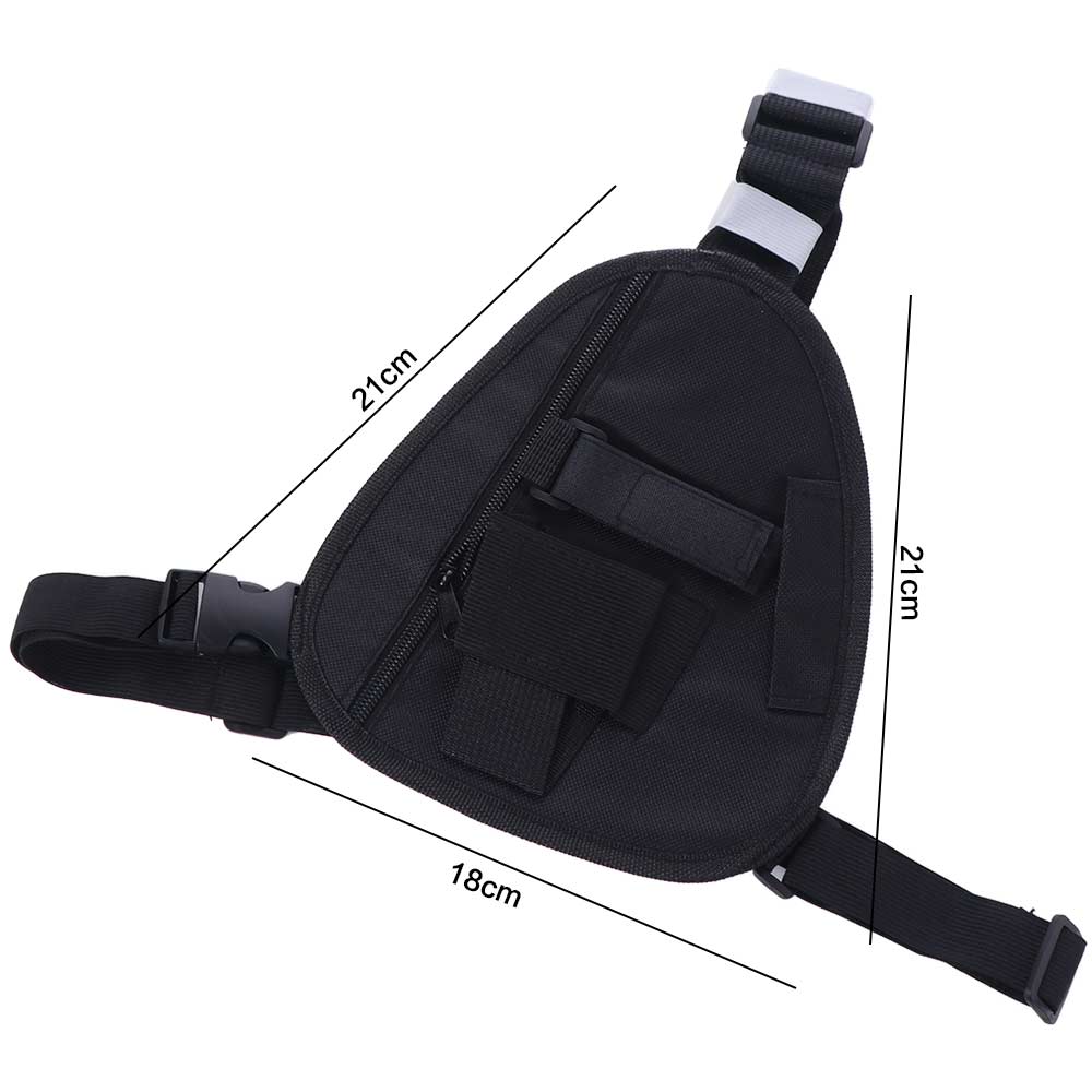 Crossbody Bag Walkie Talkie Bag Oxford Cloth Interphone Chest Bag BF-888S UV-5R