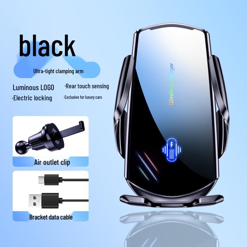 

Q0 Universal Phone Holder for Electric Vehicles - Horizontal Air Vent Mount Q0 Electric Edition + Factory Standard чорний