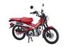 EFFEX C Dviratininko sėdynė Raudona Honda Super Cub serijai EHZ2729RD GEL-ZAB