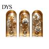 Easy Install Wall Sticker 3 Pcs 3D Vase Stickers Vintage Flower Art Space Extension Self-Adhesive Colorful Floral Blossom Decals for Bedroom