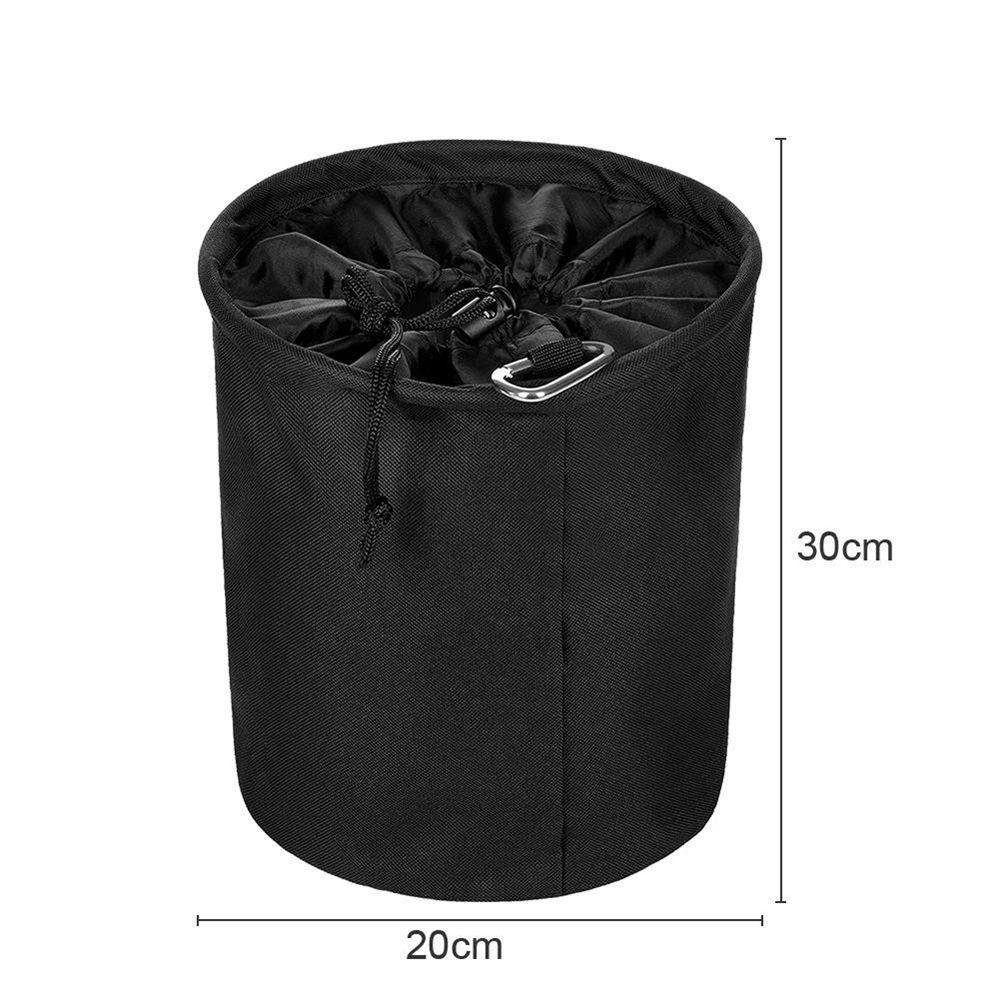 Laundry Storage Bag Oxford Cloth Clothes Peg Basket Portable Drawstring Bag