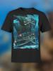 Cool Design Pirate Ship Graphic Printed T-Shirt. Summer Cotton Short Sleeve O-Neck Men's T Shirt New S-3XL