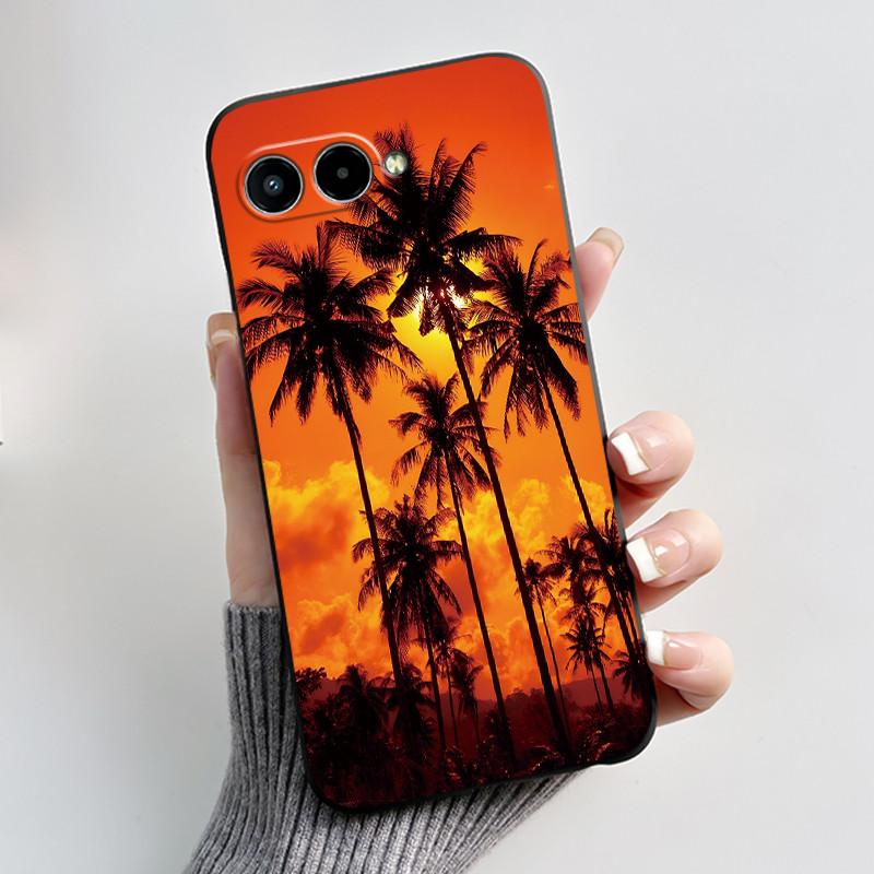 Handyhülle für TCL T-Mobile Revvl 8 T Telefon 3 Hülle Luxus Niedlicher Liebeshase Lustig Schwarzes TPU Weiches Silikon Schutz-Rückseite