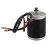 MY6812 24V 100W High Speed Small Brush Motor with Belt Pulley Electric Scooter E Bike Accessory