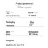 YOUAO Thickened White High-Top Disposable Rain Shoe Covers