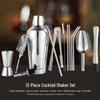 Stainless Steel Cocktail Shaker & Bartending Tool Set