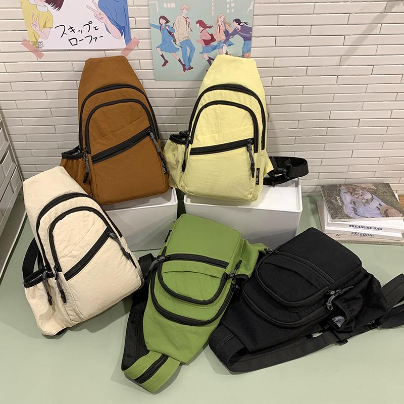 Small Backpack Unisex Outdoor Riding Chest Bag Sports Multifunctional Shoulder Bag