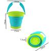 Sandbox bucket foldable Round XL - green