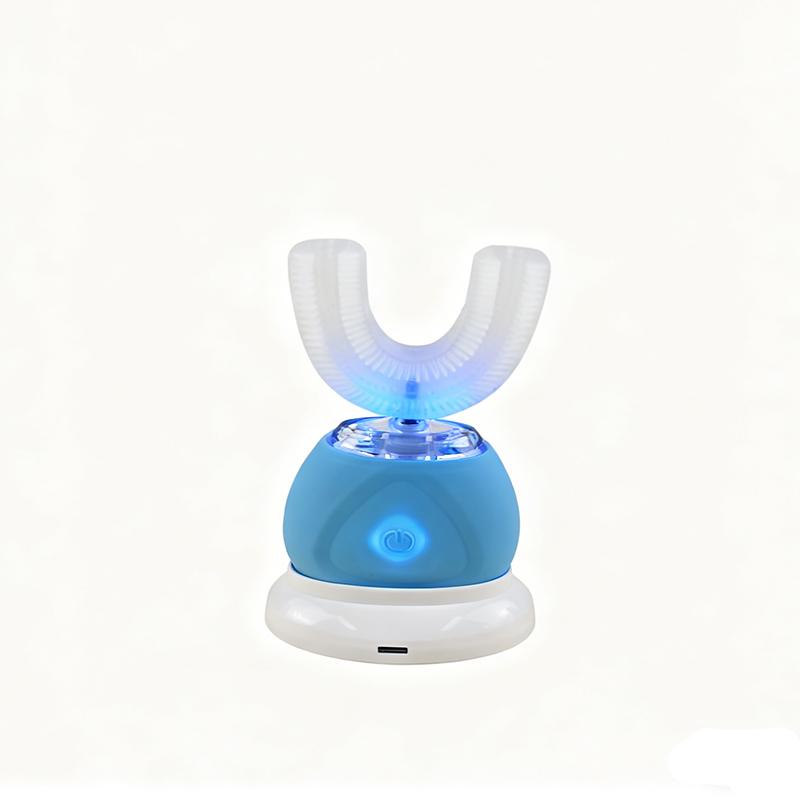 Ipx7 waterproof U-shaped teeth whitening set, ultrasonic electric teeth whitening lamp, portable oral cleaning tool