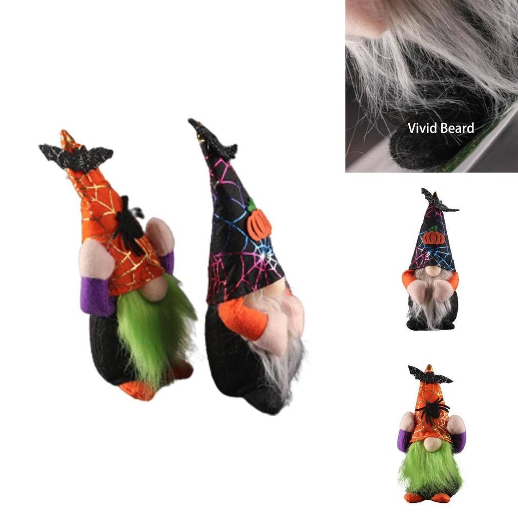 Adorable Halloween Gnomes Plush Toy Figures For Home Decor And Kids' Gifts
