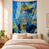 FC Porto Wandteppich hohe Qualität zur Dekoration von Wohnzimmer Schlafzimmer Studentenwohnheim Wänden ideal als Schlafzimmer Wandkunst oder Weihnachtsgeschenk