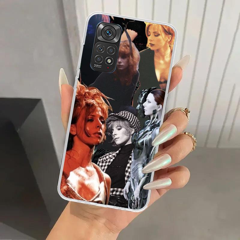 Mylene Farmer Phone Case for Xiaomi Redmi Note 15 14 14S 13 12S 12 Pro 11S 11 Plus 11T 11E 10S Soft Funda Print Shell Redmi Note