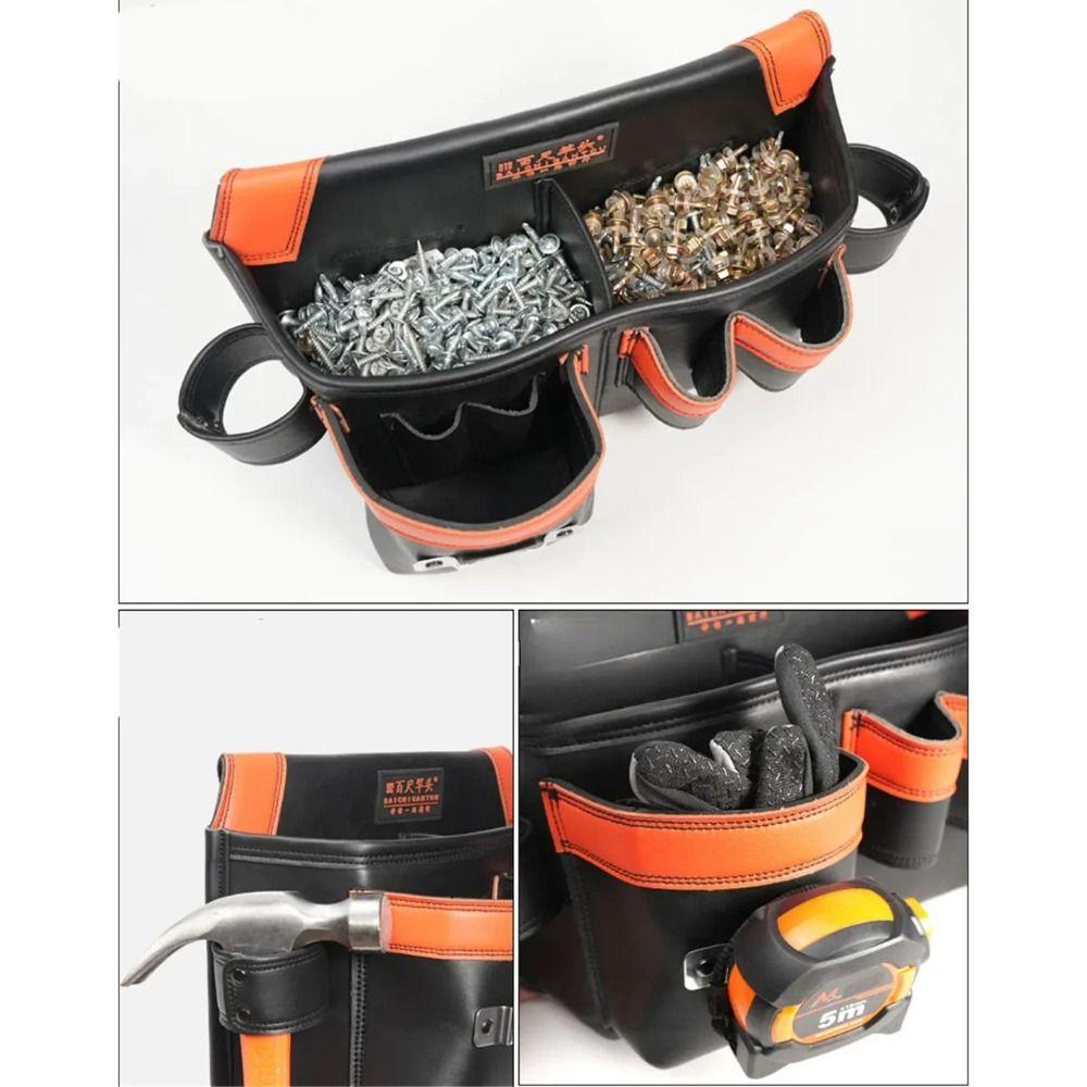 Tape Measure Storge Multifunctional Tool Bag Hammer Holder Tool Waist Bag  Carpenter